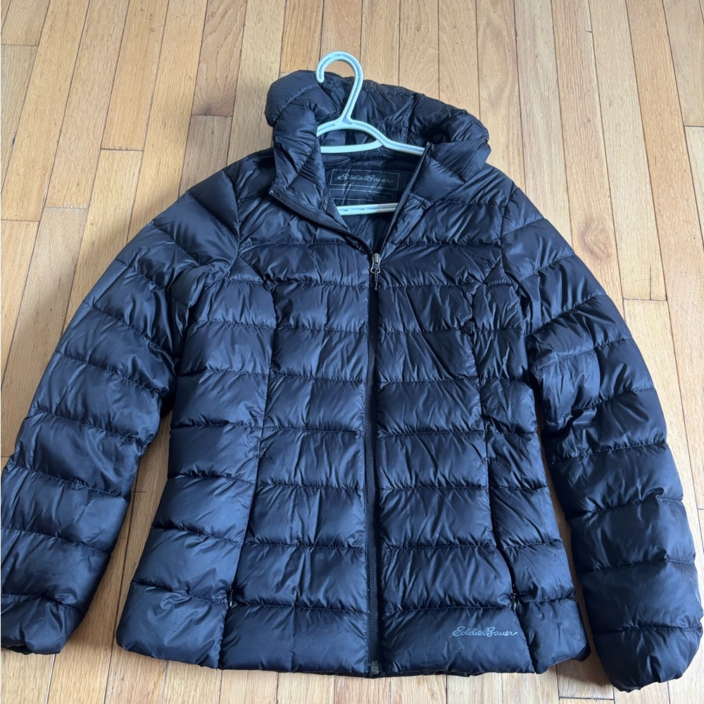 Eddie Bauer Dark Gray Down Jacket